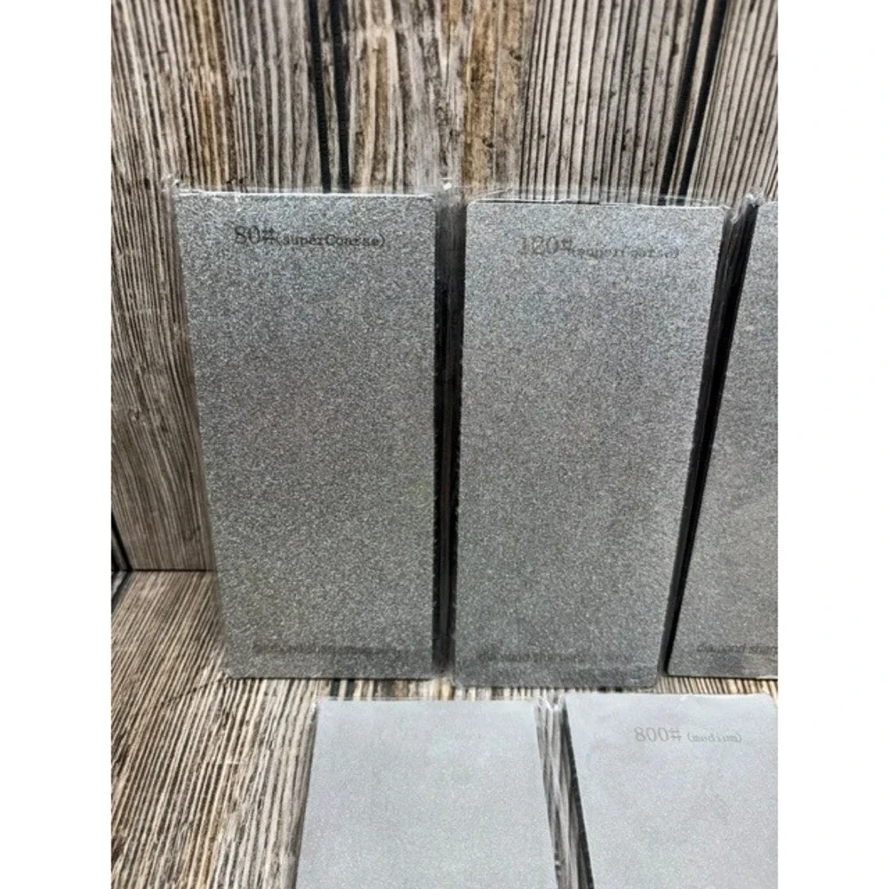 5 Pcs Diamond Sharpening Stone Set Lapping Plate